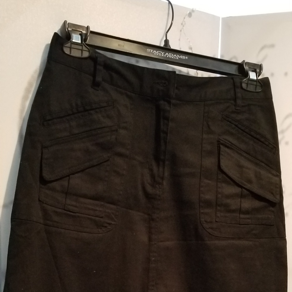 Black Jean Skirt - Picture 3 of 4